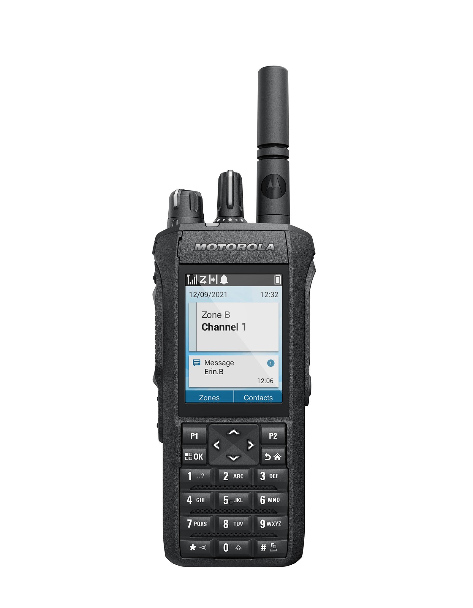 R7 VHF Capable FKP  PMNN4808 (2450mAh) Li-ion PMAD4121 (160-174MHz) StubAnt UK Ch
