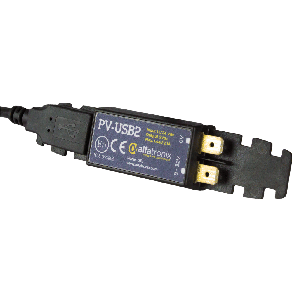 Alfatronix USB 'A' Single Output USB Charger only