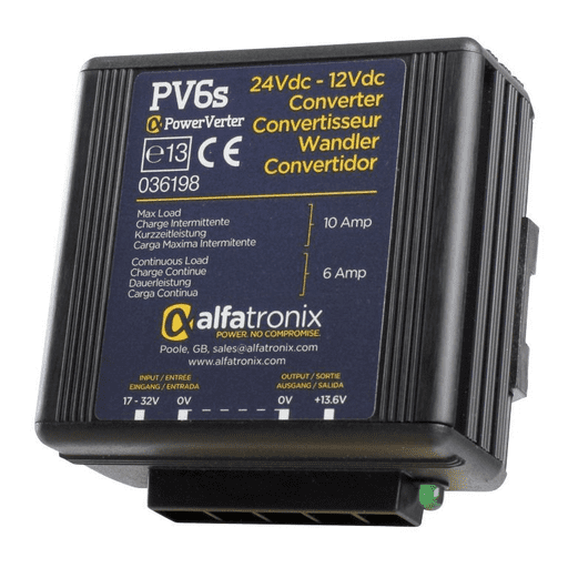 Alfatronix 24V Dropper Std 6 a Continuous 10 a Intermittent - Contact for on/off