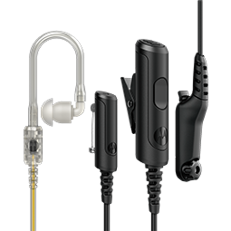 Motorola Solutions Three Wire  Surveillance Kit with Translucent Tube