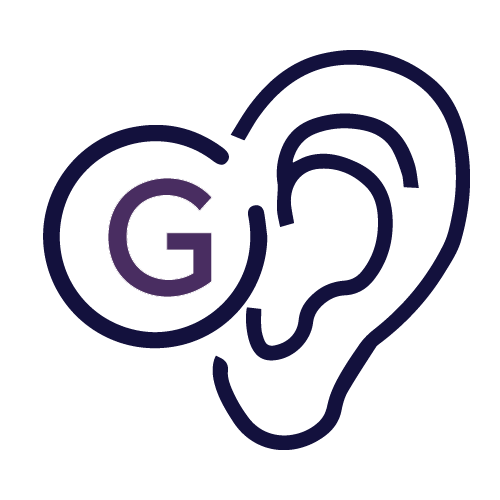 G Shape Listen Only Ear hook with 3.5mm Jack Plug