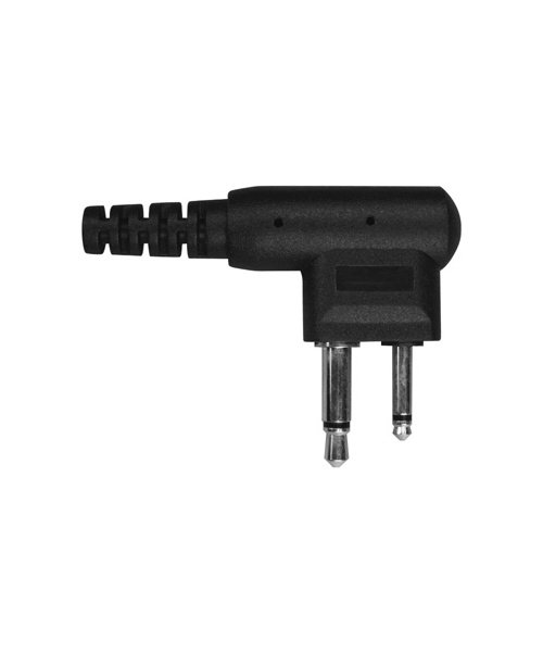 Single Wire Earpiece with Acoustic Tube with Motorola Solutions 2 Pin Connector for the 446 Series