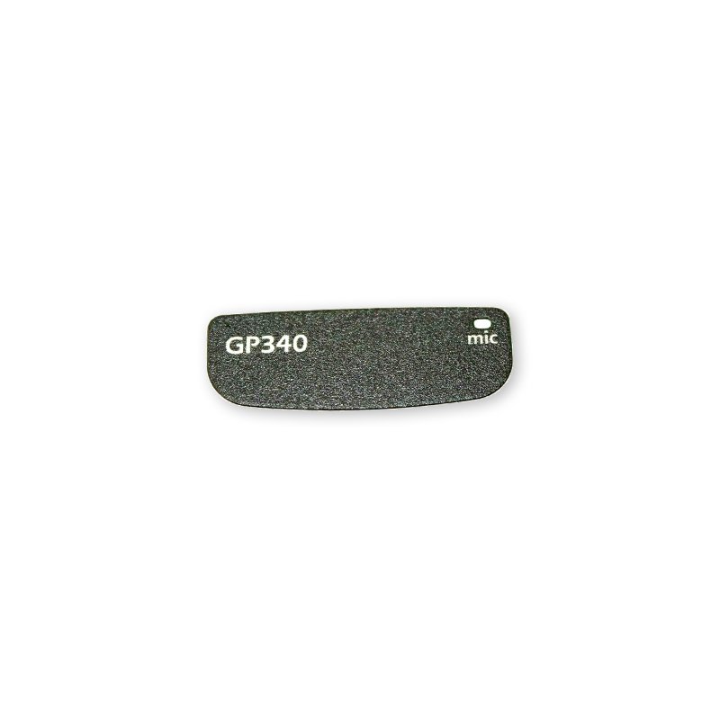 Motorola Solutions GP340 Nameplate Front Label